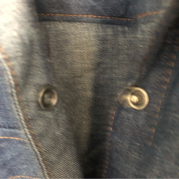 Gap denim shirt dress - Picture 3 of 4